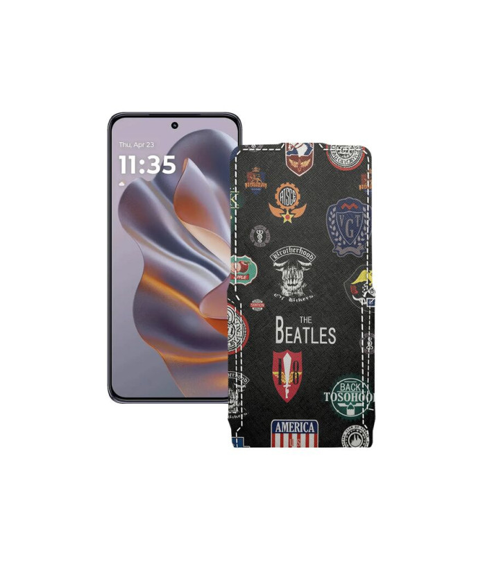 Чохол-флип з екошкіри для телефону Motorola Edge 60 Neo