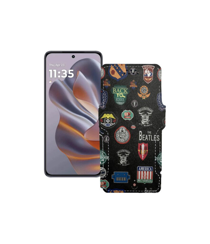 Чохол-книжка з екошкіри для телефону Motorola Edge 60 Neo