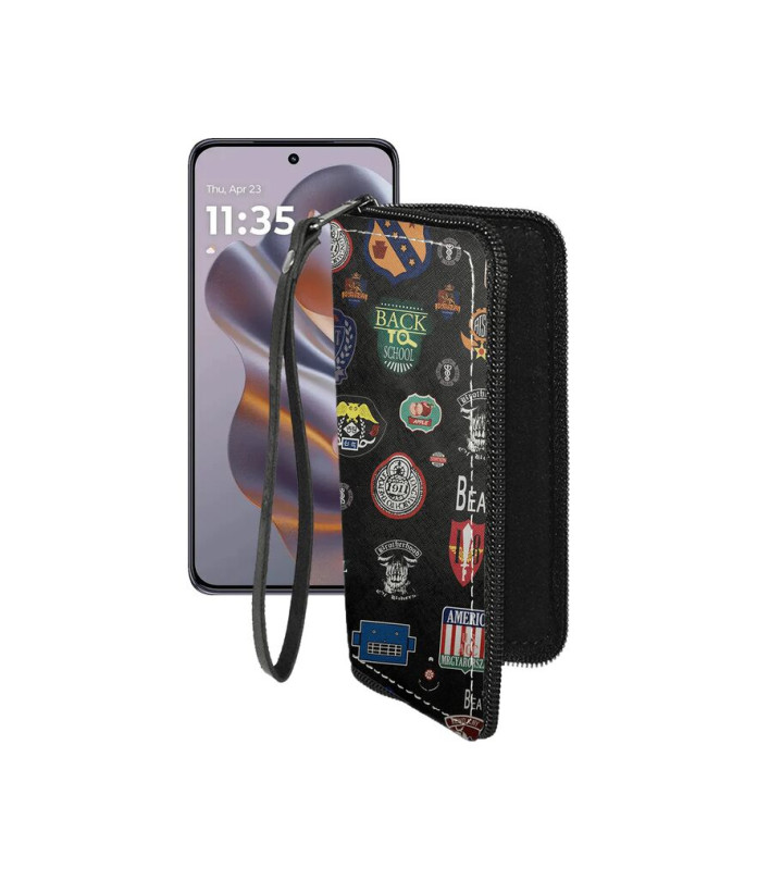 Чохол-гаманець з екошкіри для телефону Motorola Edge 60 Neo