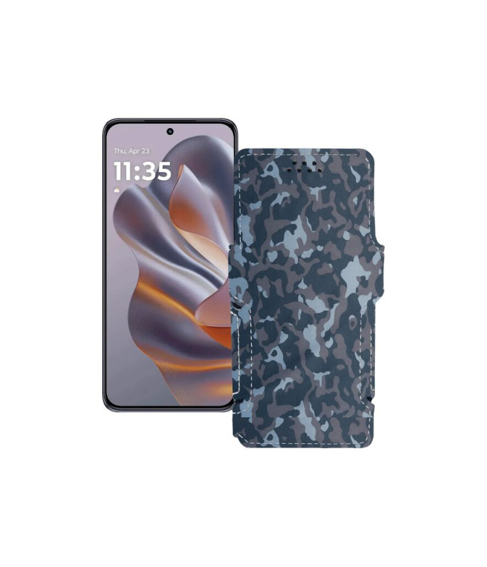 Чохол-книжка з екошкіри для телефону Motorola Edge 60 Neo