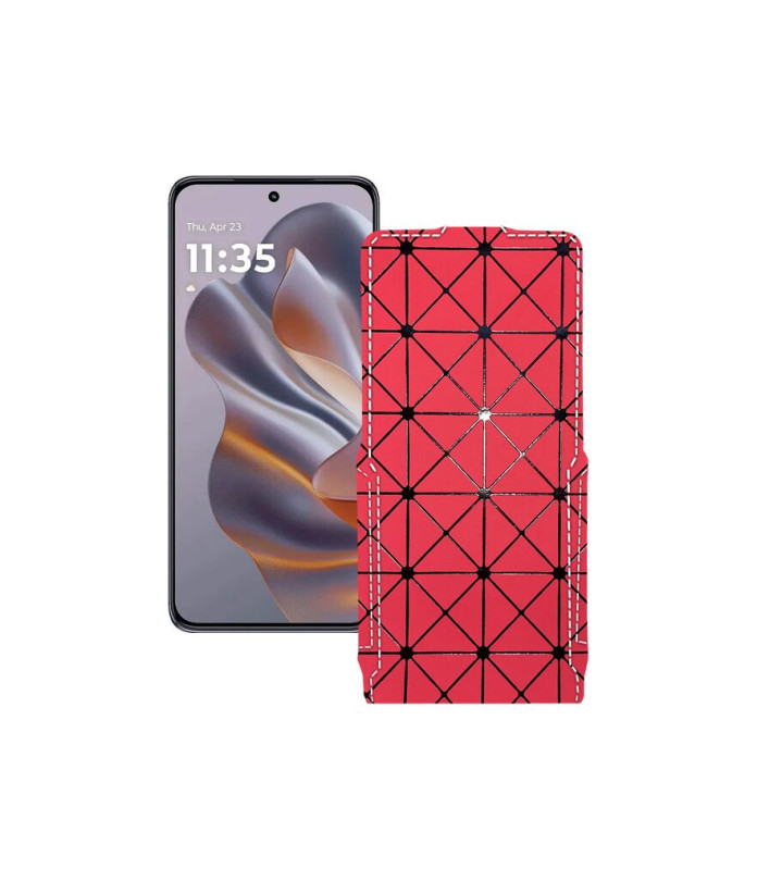 Чохол-флип з екошкіри для телефону Motorola Edge 60 Neo