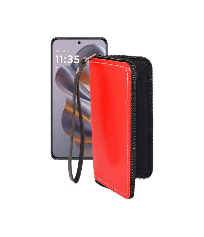 Чохол-гаманець з екошкіри для телефону Motorola Edge 60 Neo