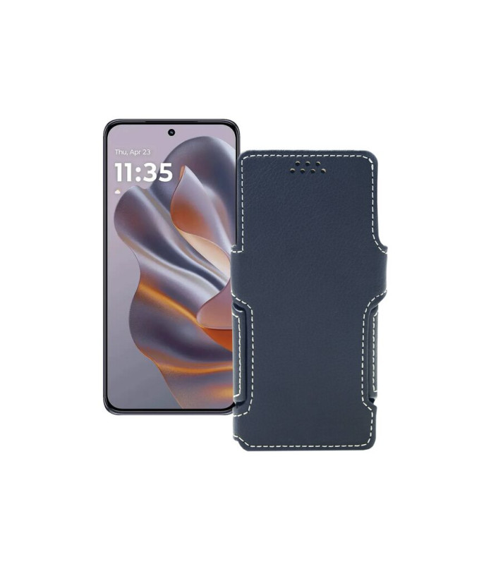 Чохол-книжка з екошкіри для телефону Motorola Edge 60 Neo