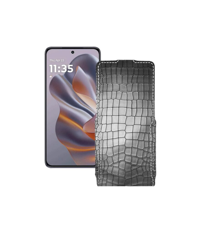 Чохол-флип з екошкіри для телефону Motorola Edge 60 Neo