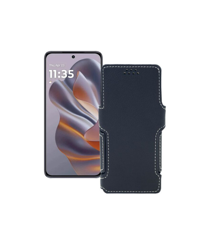 Чохол-книжка з екошкіри для телефону Motorola Edge 60 Neo