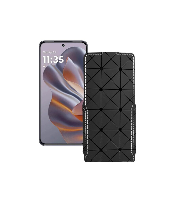 Чохол-флип з екошкіри для телефону Motorola Edge 60 Neo