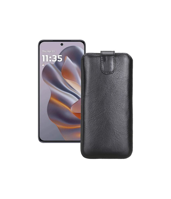 Витяжка з екошкіри для телефону Motorola Edge 60 Neo