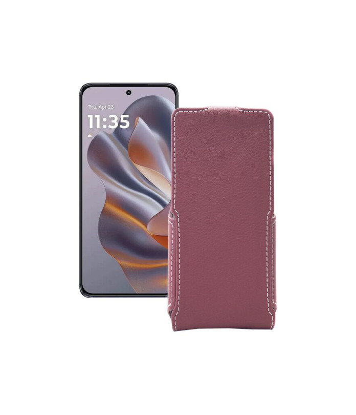 Чохол-флип з екошкіри для телефону Motorola Edge 60 Neo