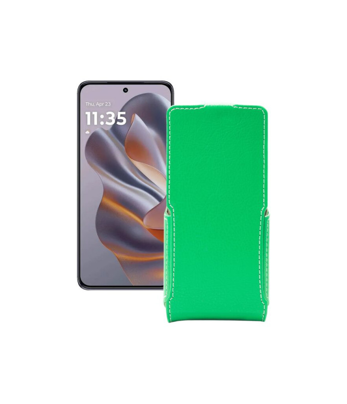 Чохол-флип з екошкіри для телефону Motorola Edge 60 Neo