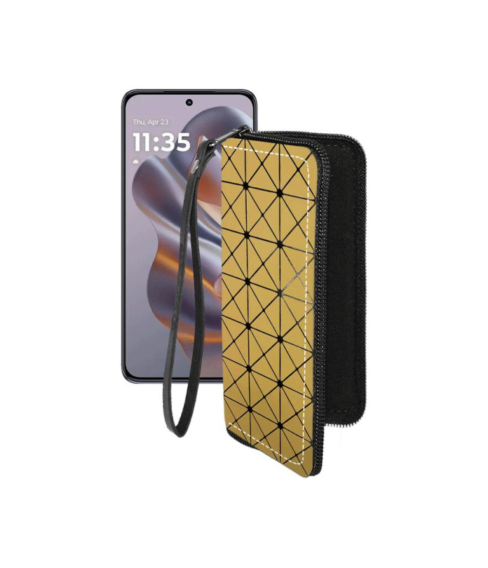 Чохол-гаманець з екошкіри для телефону Motorola Edge 60 Neo