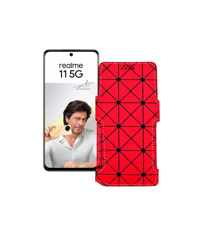 Чохол-книжка з екошкіри для телефону Realme 11 5G