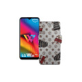 Чохол-книжка з екошкіри для телефону LG W30 Pro