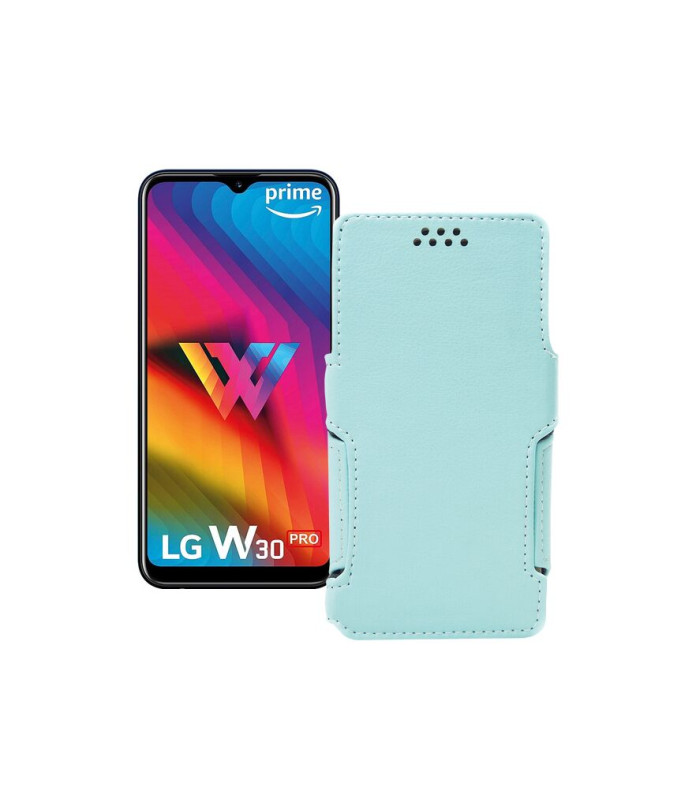 Чохол-книжка з екошкіри для телефону LG W30 Pro