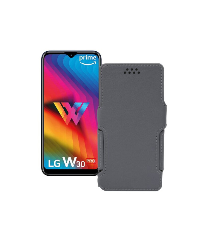 Чохол-книжка з екошкіри для телефону LG W30 Pro