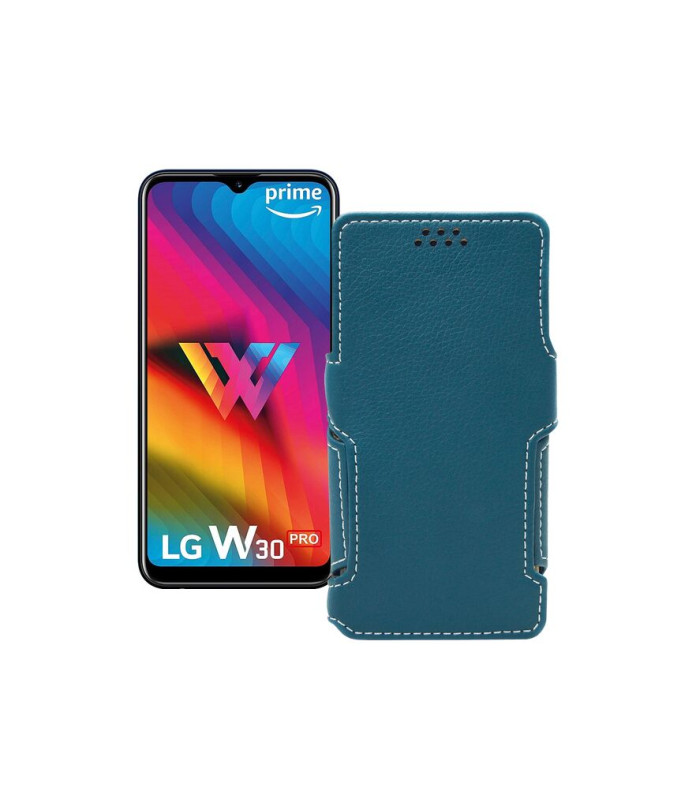 Чохол-книжка з екошкіри для телефону LG W30 Pro