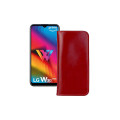 Портмоне з шкіри для телефону LG W30 Pro