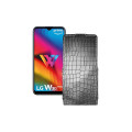 Чохол-флип з екошкіри для телефону LG W30 Pro