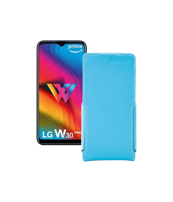 Чохол-флип з екошкіри для телефону LG W30 Pro