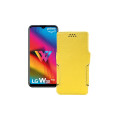 Чохол-книжка з екошкіри для телефону LG W30 Pro