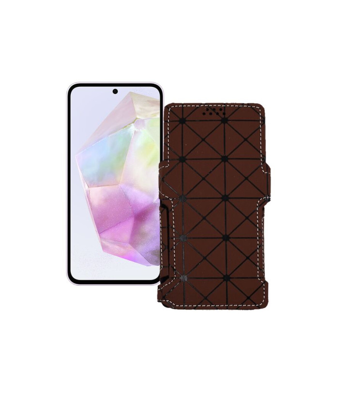 Чохол-книжка з екошкіри для телефону Samsung Galaxy M35 (M356)