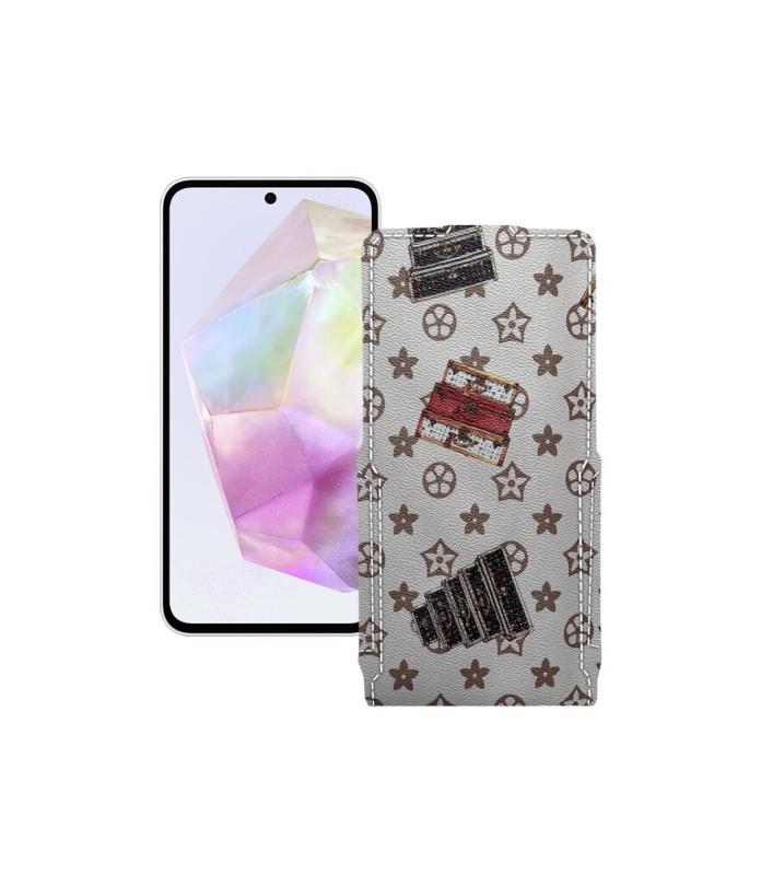 Чохол-флип з екошкіри для телефону Samsung Galaxy M35 (M356)