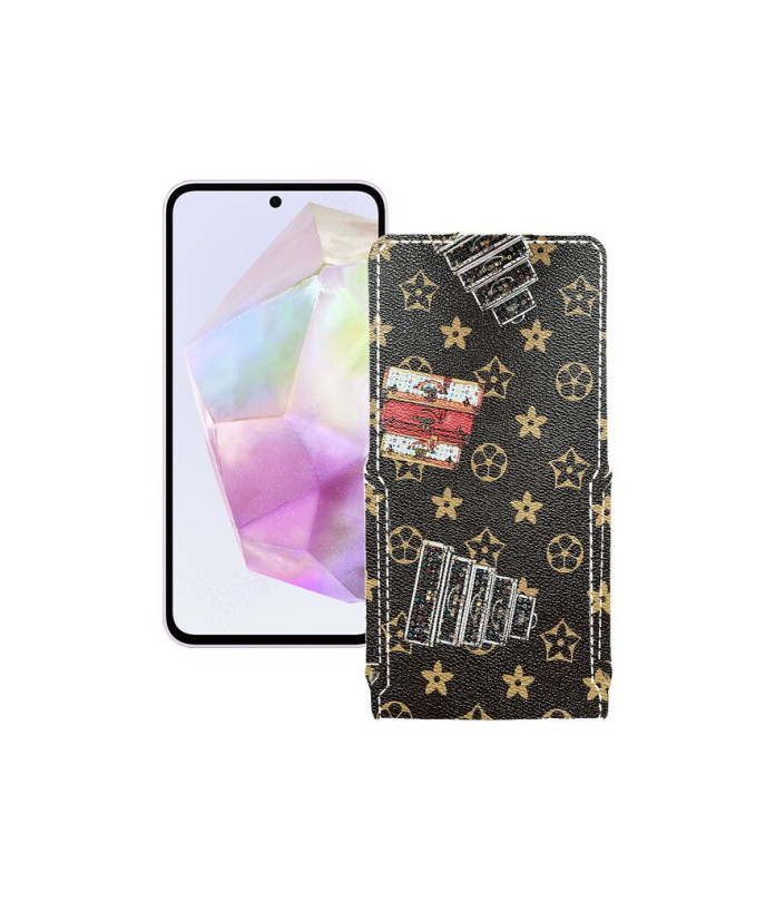 Чохол-флип з екошкіри для телефону Samsung Galaxy M35 (M356)