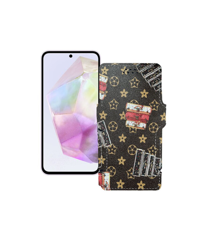Чохол-книжка з екошкіри для телефону Samsung Galaxy M35 (M356)