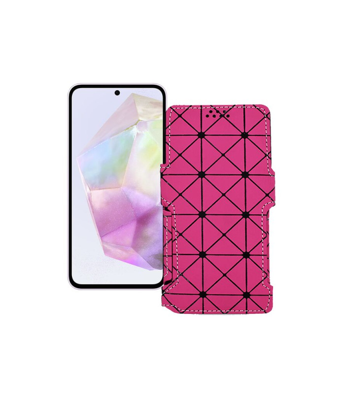 Чохол-книжка з екошкіри для телефону Samsung Galaxy M35 (M356)