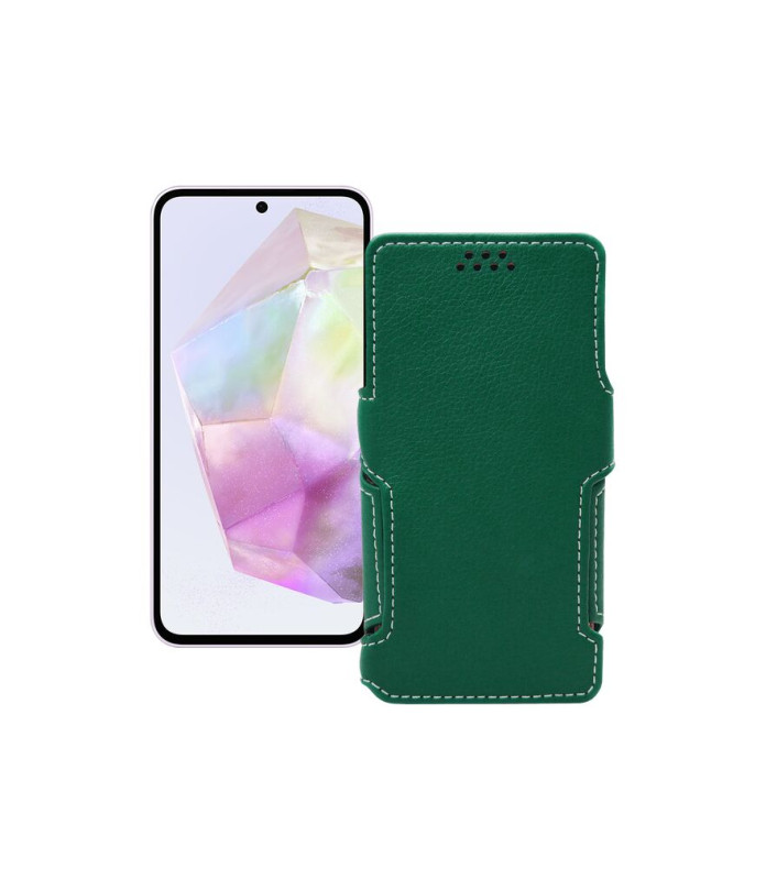 Чохол-книжка з екошкіри для телефону Samsung Galaxy M35 (M356)