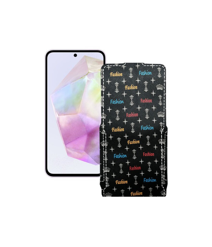 Чохол-флип з екошкіри для телефону Samsung Galaxy M35 (M356)