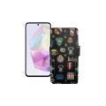 Чохол-книжка з екошкіри для телефону Samsung Galaxy M35 (M356)
