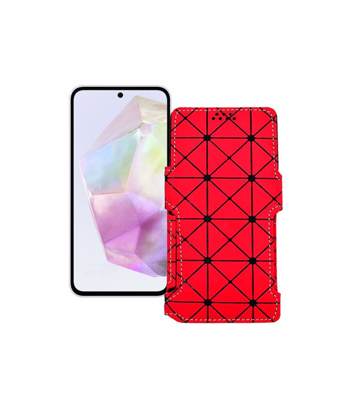 Чохол-книжка з екошкіри для телефону Samsung Galaxy M35 (M356)
