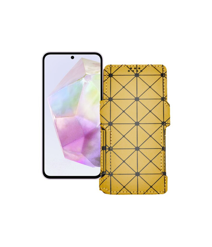 Чохол-книжка з екошкіри для телефону Samsung Galaxy M35 (M356)