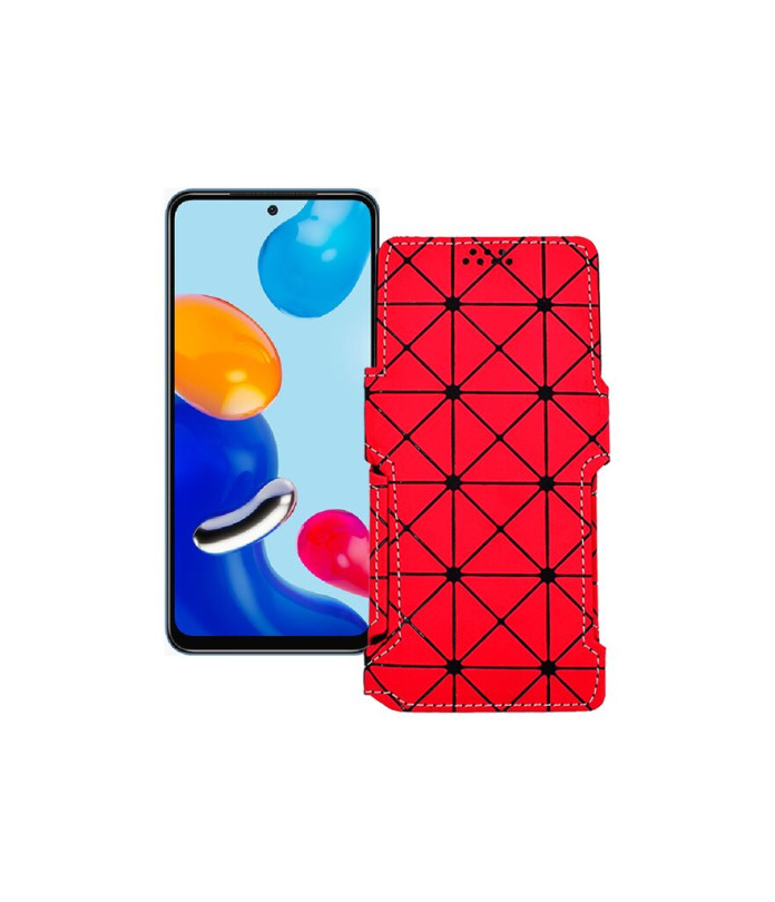 Чохол-книжка з екошкіри для телефону Xiaomi Redmi Note 11R