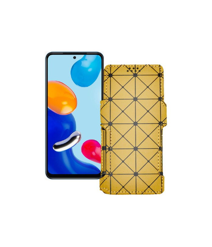 Чохол-книжка з екошкіри для телефону Xiaomi Redmi Note 11R