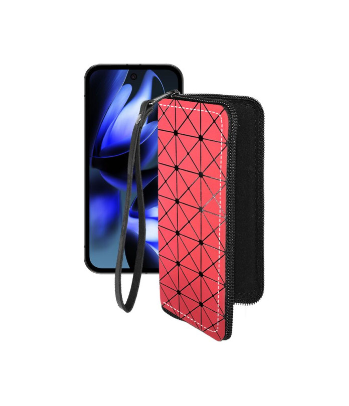 Чохол-гаманець з екошкіри для телефону Google Pixel 9a