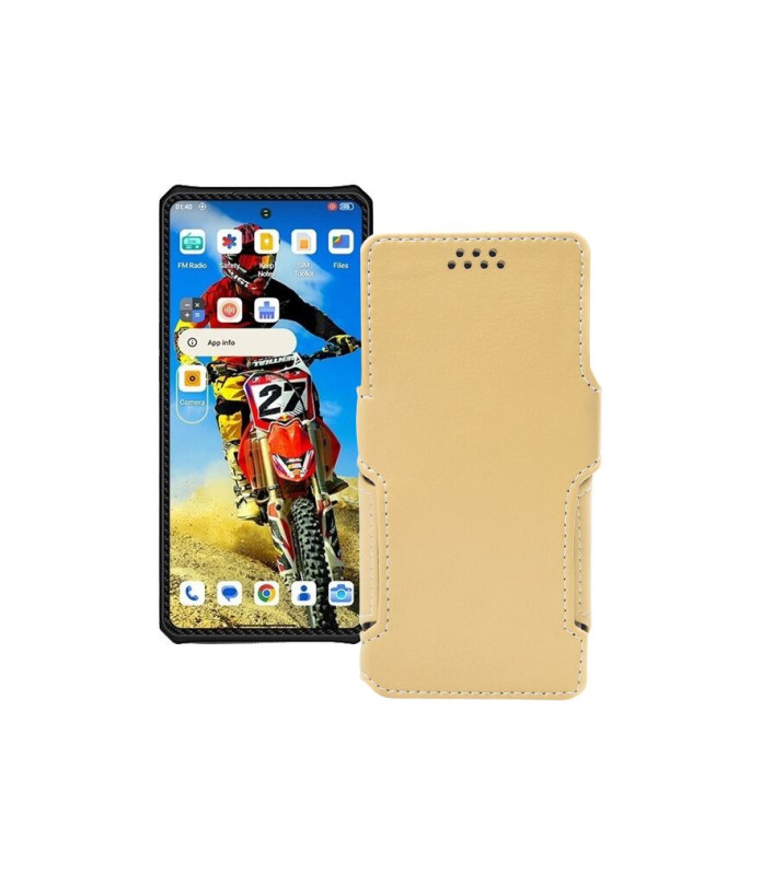 Чохол-книжка з екошкіри для телефону Oukitel IIIF150 RAPTOR 5G