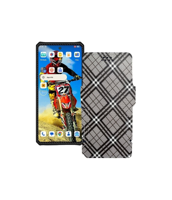 Чохол-книжка з екошкіри для телефону Oukitel IIIF150 RAPTOR 5G