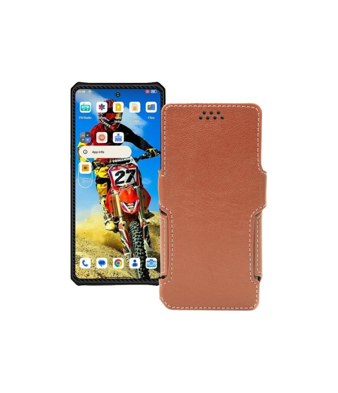 Чохол-книжка з екошкіри для телефону Oukitel IIIF150 RAPTOR 5G