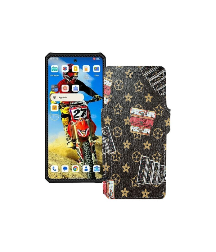 Чохол-книжка з екошкіри для телефону Oukitel IIIF150 RAPTOR 5G