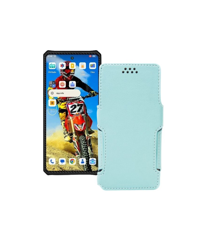 Чохол-книжка з екошкіри для телефону Oukitel IIIF150 RAPTOR 5G