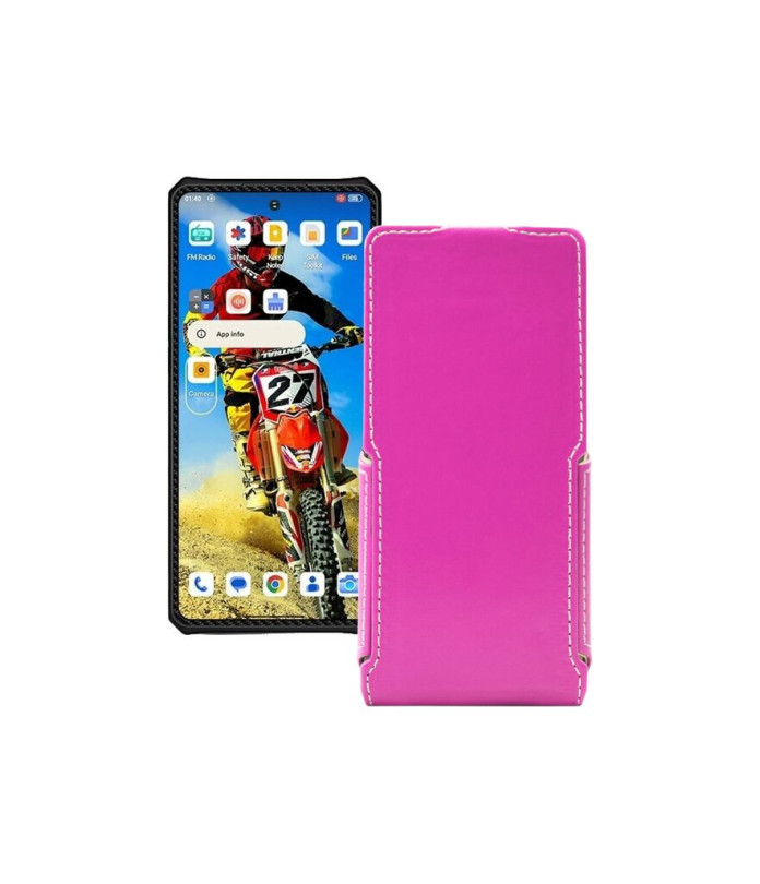 Чохол-флип з екошкіри для телефону Oukitel IIIF150 RAPTOR 5G