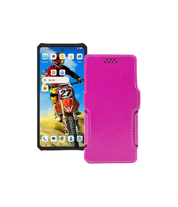 Чохол-книжка з екошкіри для телефону Oukitel IIIF150 RAPTOR 5G