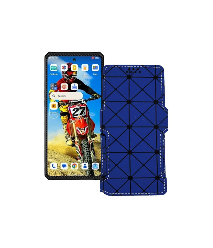 Чохол-книжка з екошкіри для телефону Oukitel IIIF150 RAPTOR 5G