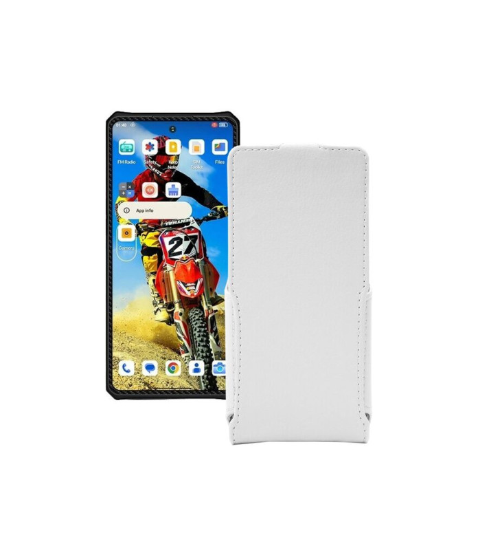 Чохол-флип з екошкіри для телефону Oukitel IIIF150 RAPTOR 5G