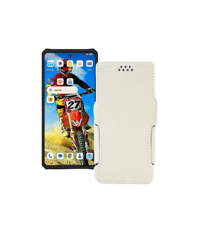 Чохол-книжка з екошкіри для телефону Oukitel IIIF150 RAPTOR 5G
