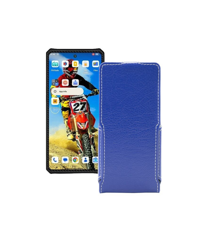 Чохол-флип з екошкіри для телефону Oukitel IIIF150 RAPTOR 5G