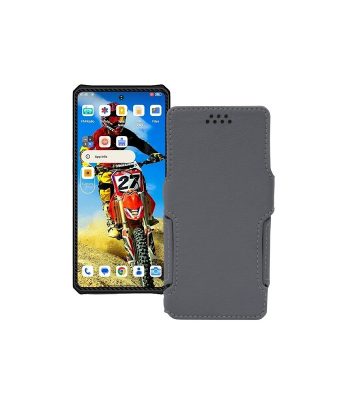 Чохол-книжка з екошкіри для телефону Oukitel IIIF150 RAPTOR 5G
