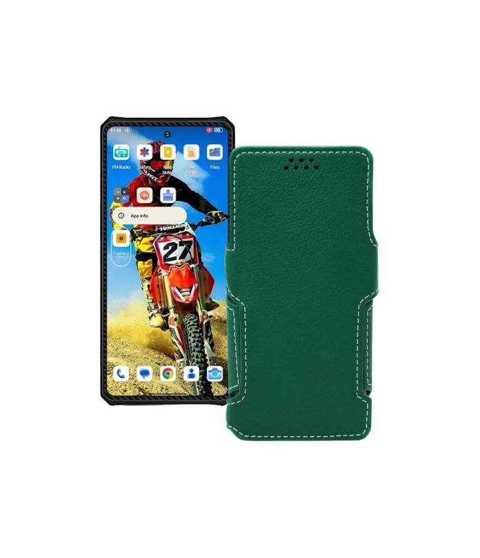 Чохол-книжка з екошкіри для телефону Oukitel IIIF150 RAPTOR 5G