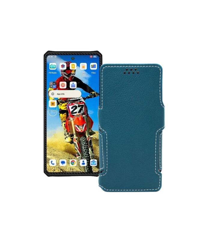 Чохол-книжка з екошкіри для телефону Oukitel IIIF150 RAPTOR 5G